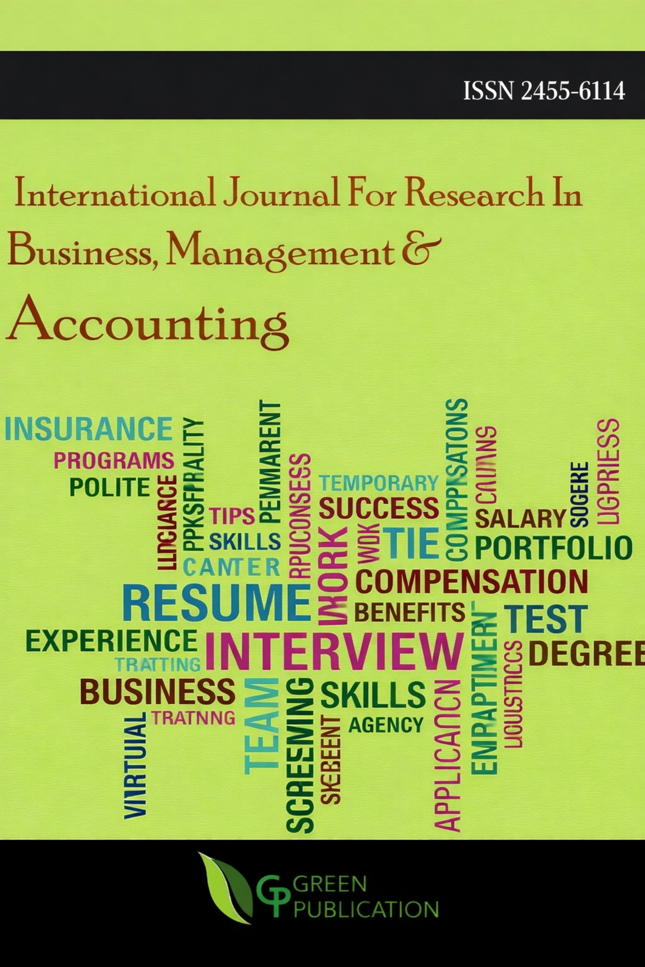 IJRBMA Journal Cover